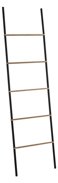 Gedy Gedy, KENTA sušiak uterákov 450x1610x21mm, čierna/bambus, 303141