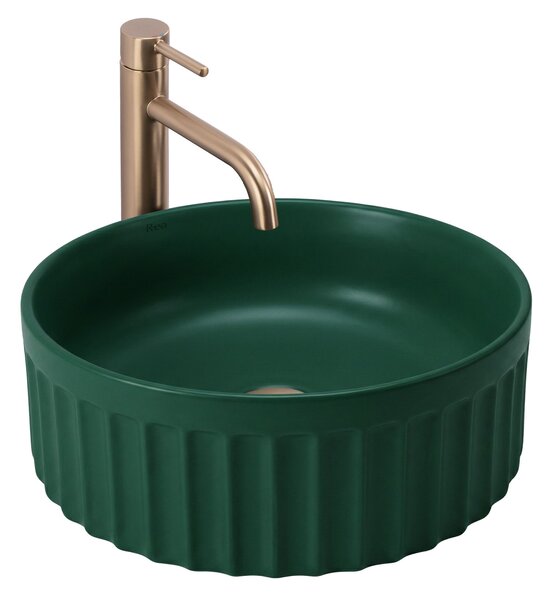 Umývadlo na dosku DUO Matcha Matt