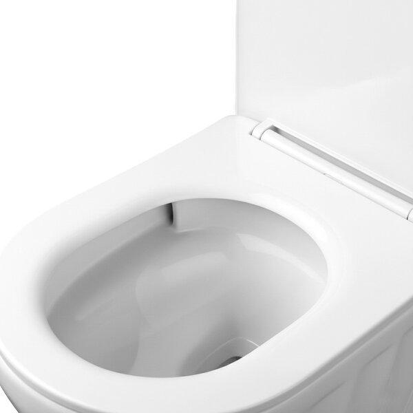 WC misa bez splachovacieho okruhu Rea Duo White