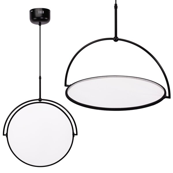Toolight Toolight, LED stropné svietidlo 35cm APP1426-C, čierna, OSW-01880