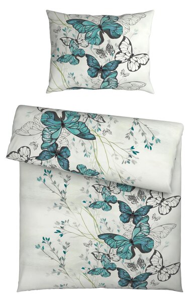 KREPOVÉ OBLIEČKY, seersucker, viacfarebná, 140/200 cm Esposa - Obliečky & plachty