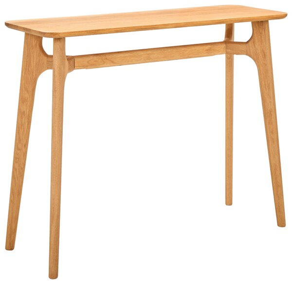 KONZOLOVÝ STOLÍK, dub, prírodná farba, 100/80/35 cm MID.YOU - Stolíky do obývačky, Online Only
