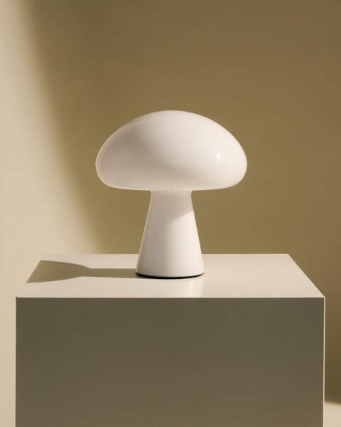 Gubi Prenosná lampa Obello, pearl white 10147246