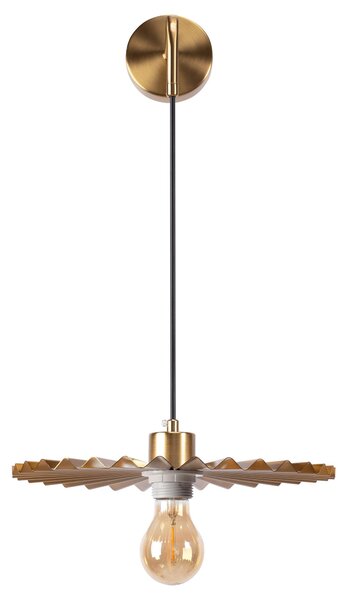 Toolight Toolight, nástenné svietidlo 30cm APP1356-1W, zlatá matná, OSW-05666