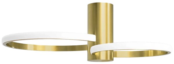 Toolight Toolight, LED stropné svietidlo 50x30,5cm, 22W, APP1402-CW, zlatá lesklá, OSW-05849