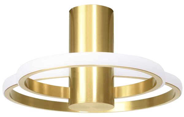 Toolight Toolight, LED stropné svietidlo 50x30,5cm, 22W, APP1402-CW, zlatá lesklá, OSW-05849