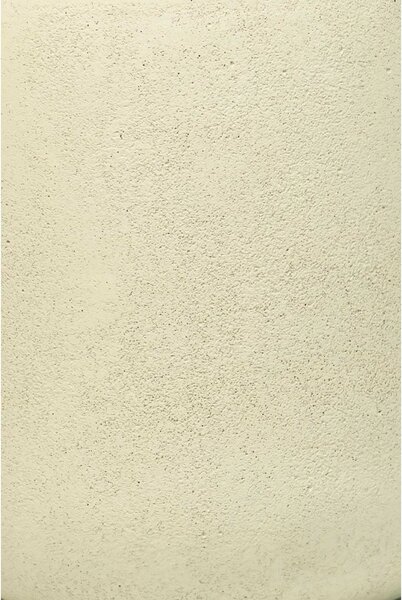Okrúhly kvetináč CHICO, sklolaminát, priemer 40 x výška 40 cm, krémový