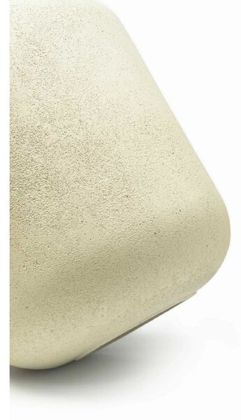 Okrúhly kvetináč CHICO, sklolaminát, priemer 40 x výška 40 cm, krémový
