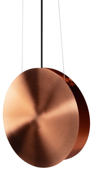 Toolight Toolight, LED závesné stropné svietidlo 30cm APP1426-C, medená matná, OSW-05186