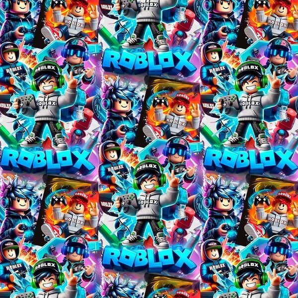 Metráž Teplákovina digital - Roblox 3