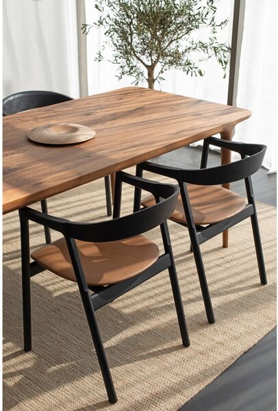 Jedálenský stôl z orechového dreva 90x200 cm Fawn – Gazzda