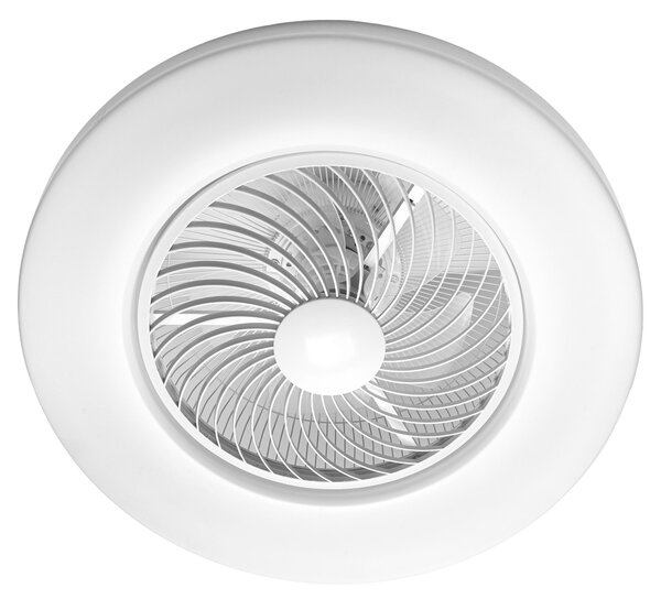 Toolight Toolight, LED stropné svietidlo s ventilátorom + diaľkové ovládanie APP1551-C, biela, OSW-05180
