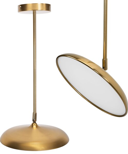 Toolight Toolight, LED stropné svietidlo APP1281-CP Gold, zlatá lesklá, OSW-05183