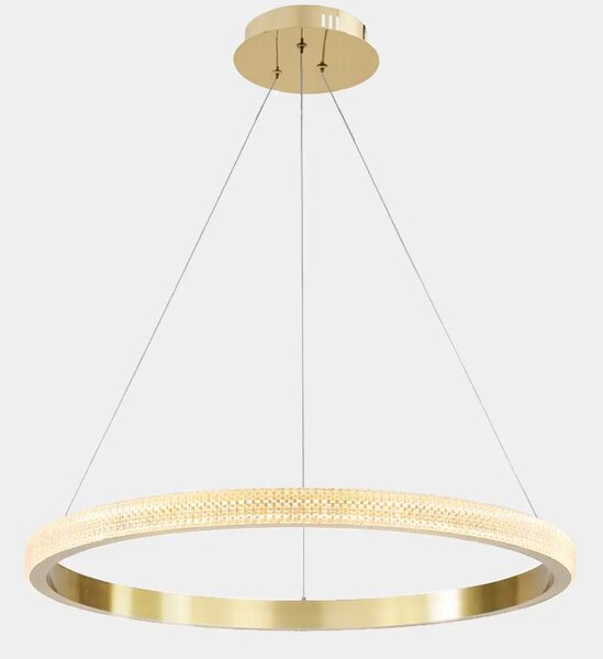 Toolight Toolight, LED stropné svietidlo 23W APP1510-CP, zlatá lesklá, OSW-05471