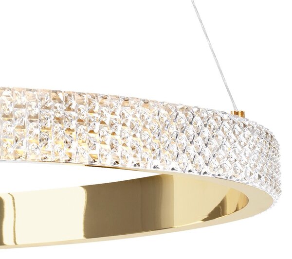 Toolight Toolight, LED stropné svietidlo 23W APP1510-CP, zlatá lesklá, OSW-05471