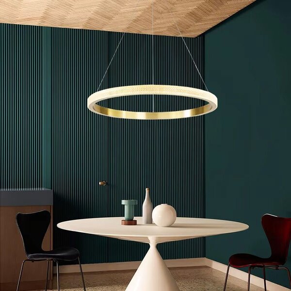 Toolight Toolight, LED stropné svietidlo 23W APP1510-CP, zlatá lesklá, OSW-05471