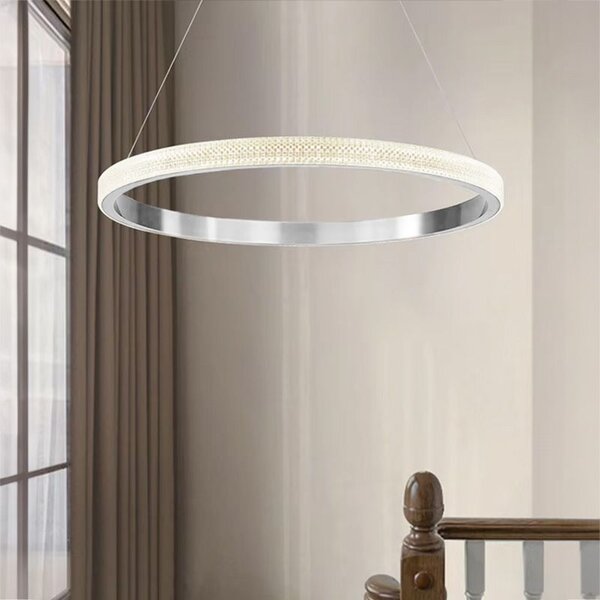 Toolight Toolight, LED stropné svietidlo 23W APP1511-CP, chrómová, OSW-05472