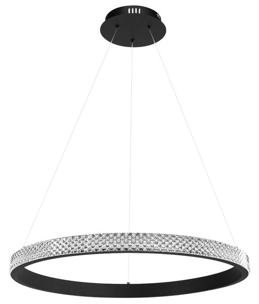 Toolight Toolight, LED stropné svietidlo, 4000K, 24W, APP1512-CP, čierna, OSW-05473