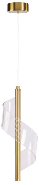 Toolight Toolight, LED stropné svietidlo 110cm, 3.6W, APP1550-CP, zlatá, OSW-05477