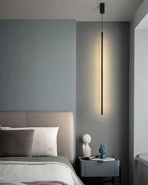 Toolight Toolight, LED stropné svietidlo 100cm, 18W, APP1449-C, čierna matná, OSW-04186