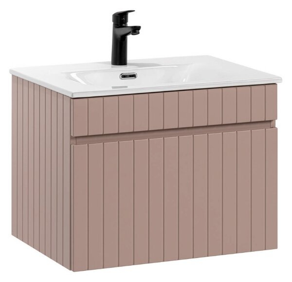 Kúpeľňová skrinka s umývadlom ICONIC Rose U60/1 | 60 cm