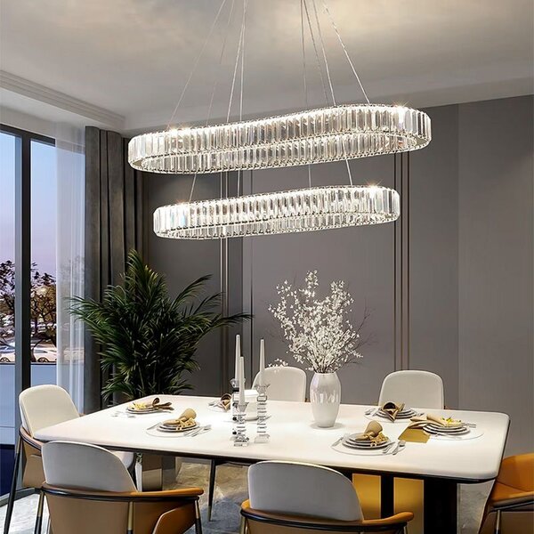 Toolight Toolight, LED stropné svietidlo 100x39 cm, 72W, APP1546-CP2, chrómová, OSW-05475