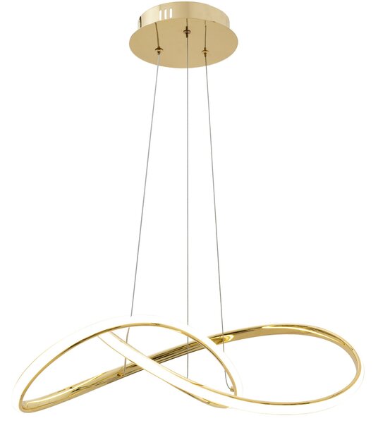 Toolight Toolight, LED stropné svietidlo, neutrálne svetlo 4000K, 32W, APP1601-CP, zlatá lesklá, OSW-05478