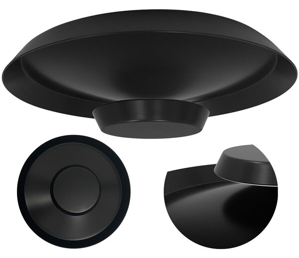 Toolight Toolight, LED stropné svietidlo 40cm, 14W, APP1461, čierna, OSW-04189