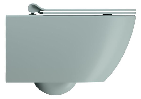 GSI GSI, PURA závesná WC misa, Swirlflush, 36x55cm, ghiaccio dual-mat, 881515