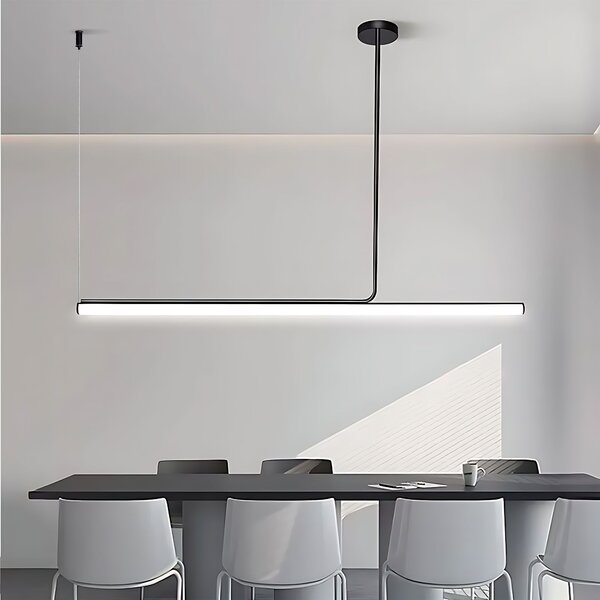 Toolight Toolight, LED stropné svietidlo 140cm, 14W, APP1660-CP, čierna, OSW-06994