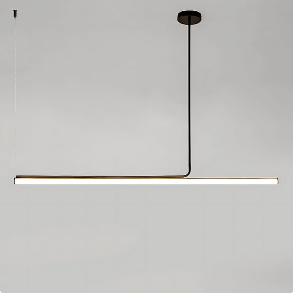 Toolight Toolight, LED stropné svietidlo 140cm, 14W, APP1660-CP, čierna, OSW-06994