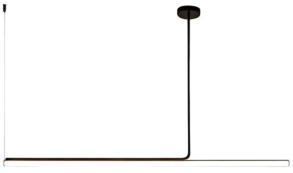 Toolight Toolight, LED stropné svietidlo 140cm, 14W, APP1660-CP, čierna, OSW-06994