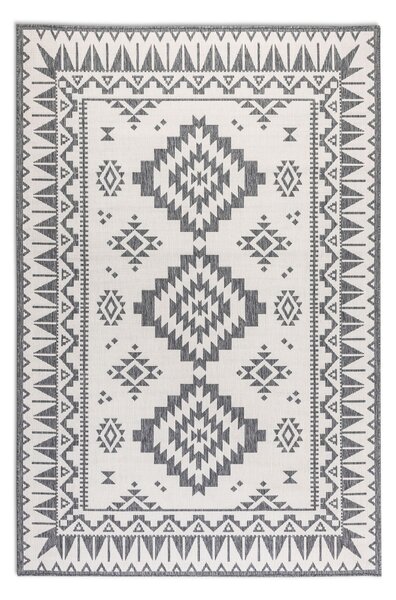 ELLE Decoration , Kusový koberec Gemini 106018 Silver z kolekcie Elle – na von aj na doma, 120x170, šedá, chodba / predsieň