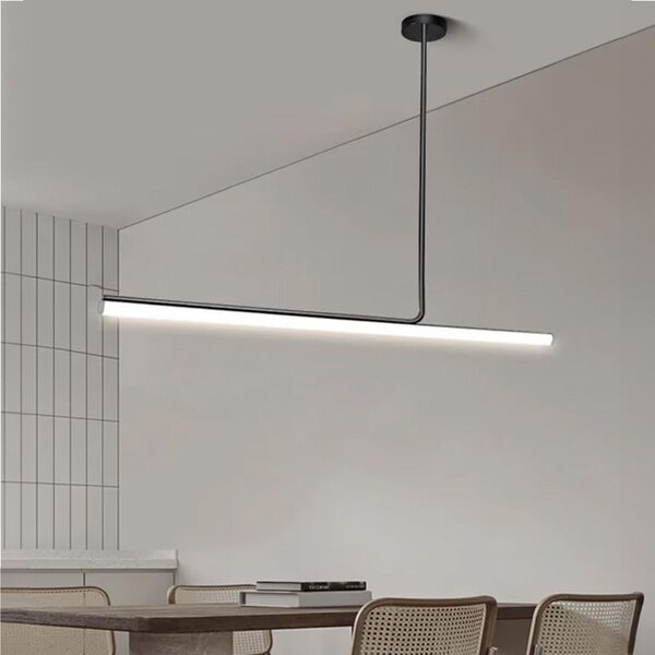 Toolight Toolight, LED stropné svietidlo 120cm, 14W, APP1659-CP, čierna, OSW-06990