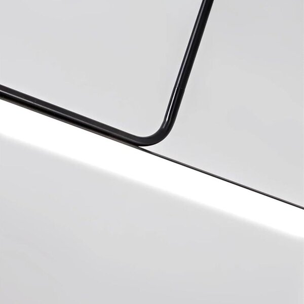 Toolight Toolight, LED stropné svietidlo 120cm, 14W, APP1659-CP, čierna, OSW-06990