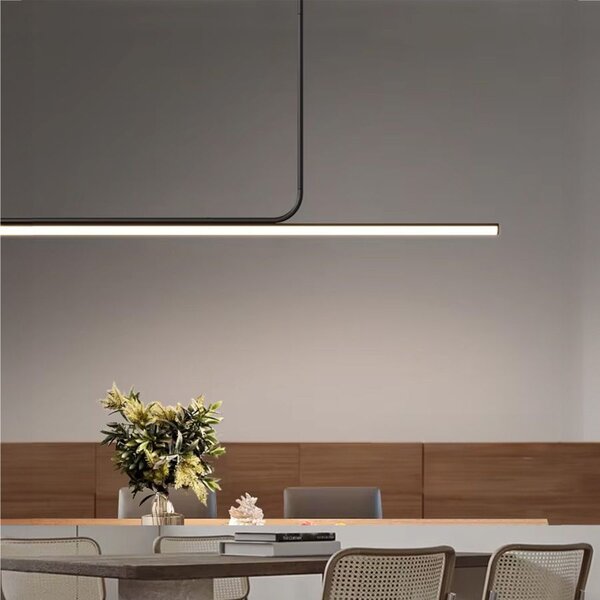 Toolight Toolight, LED stropné svietidlo 120cm, 14W, APP1659-CP, čierna, OSW-06990