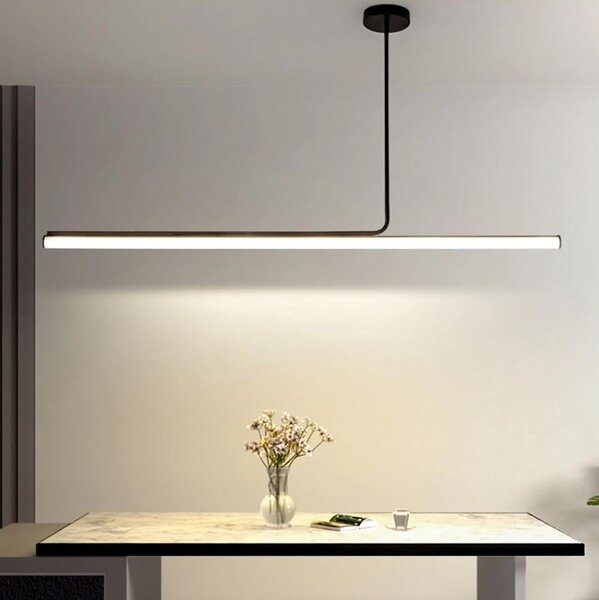 Toolight Toolight, LED stropné svietidlo 120cm, 14W, APP1659-CP, čierna, OSW-06990