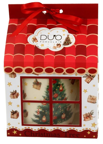 Porcelánový hrnček Christmas Tree3 400 ml