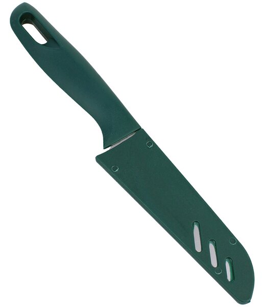 Malý kuchynský nôž s puzdrom 20cm (Nôž na zeleninu, ovocie, dĺžka čepele 9cm)