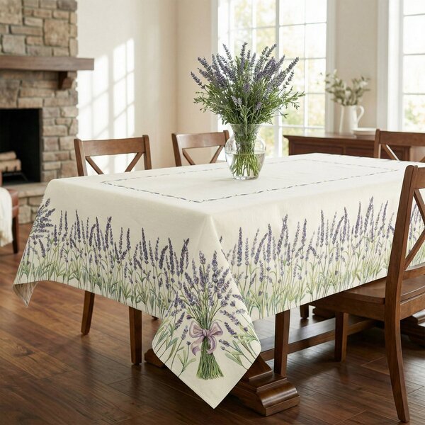 GOBELÍNOVÝ BEHÚŇ NA STÔL LAVENDER 40X100 CM VZOROVANÝ