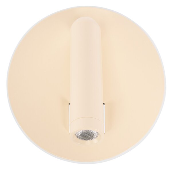 Toolight Toolight, LED nástenné svietidlo 16x14cm, 10W, APP1615-1W, béžová, OSW-06530