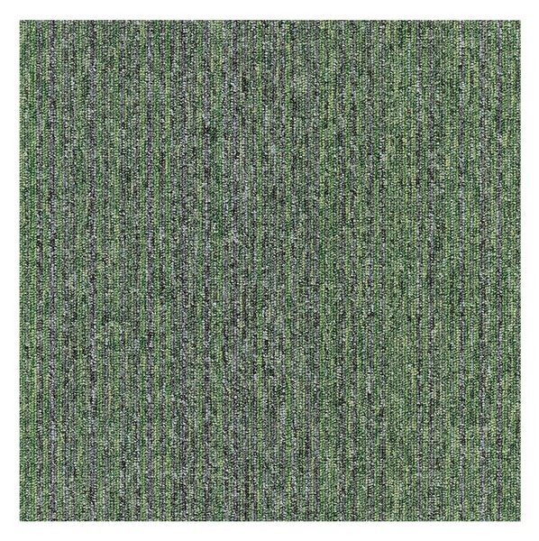 Tapibel, Kobercový štvorec Coral Lines 60376-50 zeleno-šedý 50 x 50 cm, chodba / predsieň