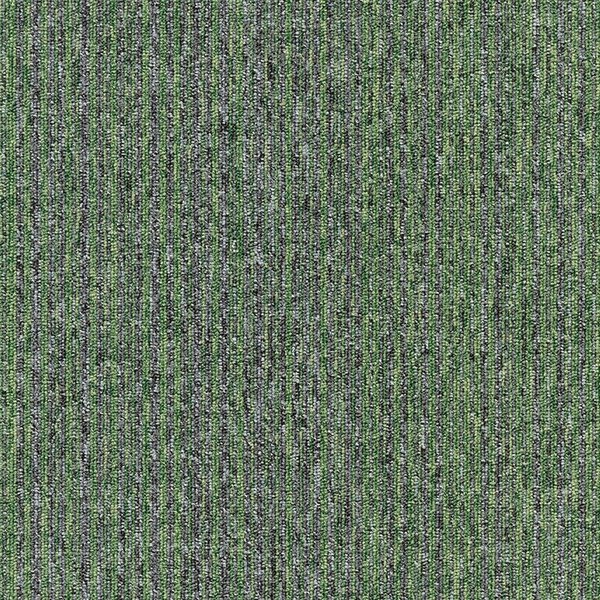 Tapibel, Kobercový štvorec Coral Lines 60376-50 zeleno-šedý 50 x 50 cm, chodba / predsieň