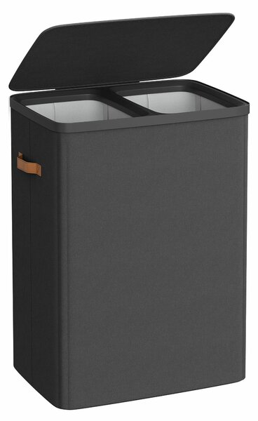 Kôš na bielizeň Daisy Black 2x85l