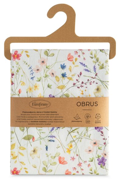 OBRUS ANNA 110X140 CM KVETY