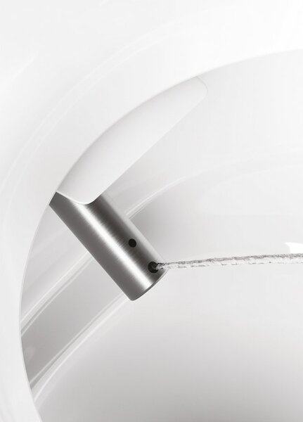 GSI GSI, WCLEAN závesné WC Swirlflush s integrovaným elektronickým bidetom, biela ExtraGlaze, 7418K11