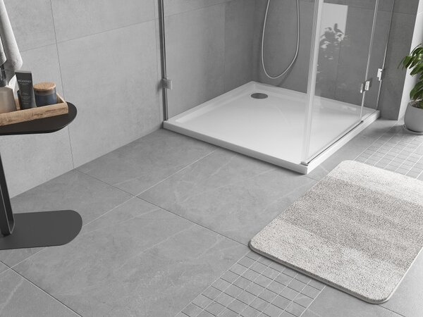 Mexen Flow Slim, štvorcová sprchová vanička 70 x 70 cm, biela lesklá, 46S107070