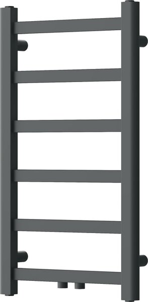 Mexen Bolt, vykurovacie teleso 700 x 400 mm, 165 W, spodné a stredové, antracitový, W126-0700-400-00-66