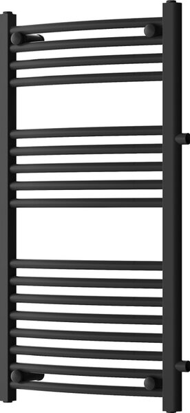 Mexen Ares, vykurovacie teleso 900 x 500 mm, 372 W, bočné pravé a spodné pripojenie, čierna, W102-0900-500-00-70-S