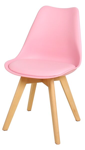 CROSS II jedálenská stolička, ružová